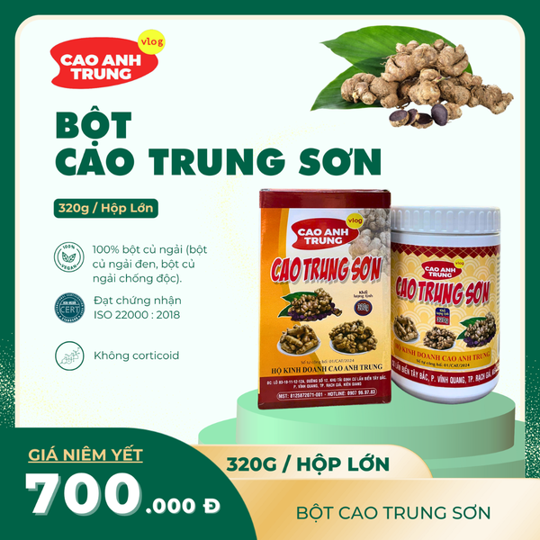 BỘT CAO TRUNG SƠN Lớn 320g