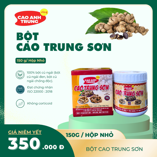 BỘT CAO TRUNG SƠN Nhỏ 150g